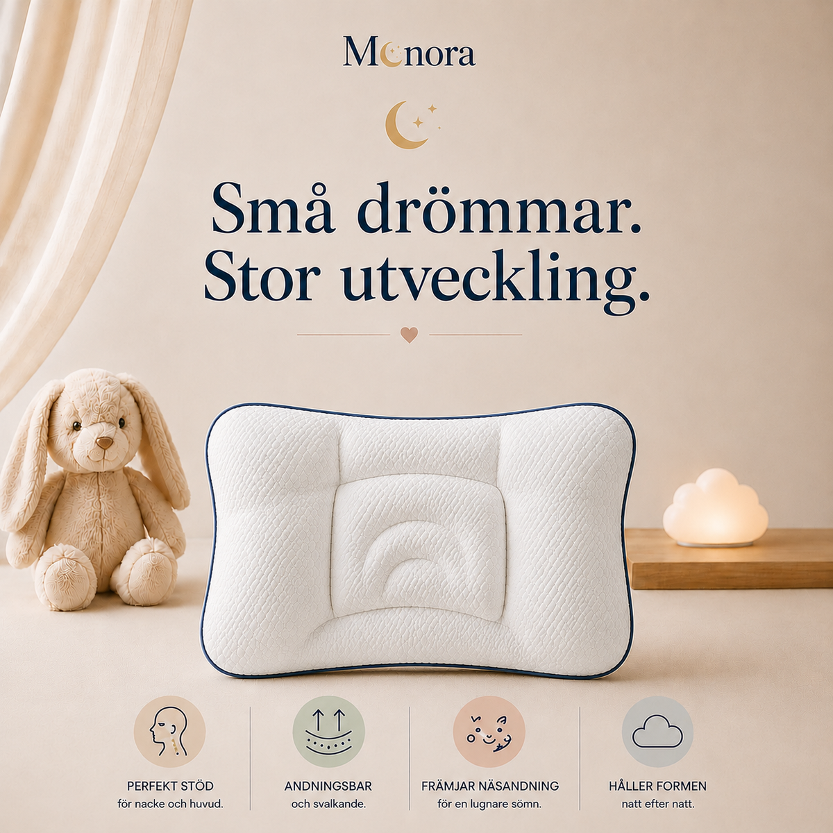 Monora dreams - Skapad för små drömmare.